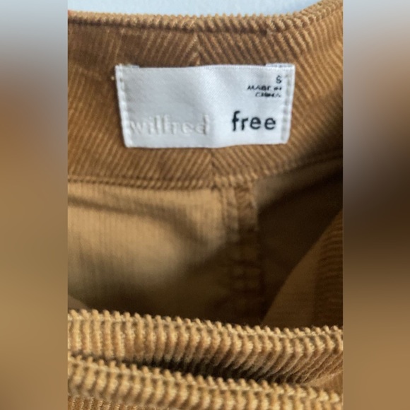 Wilfred Tan Corduroy Skirt - Picture 6 of 6